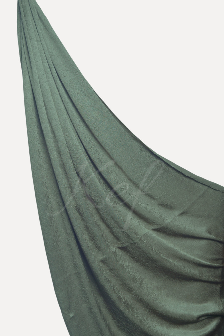 Crepe Textured Chiffon - Apple Green