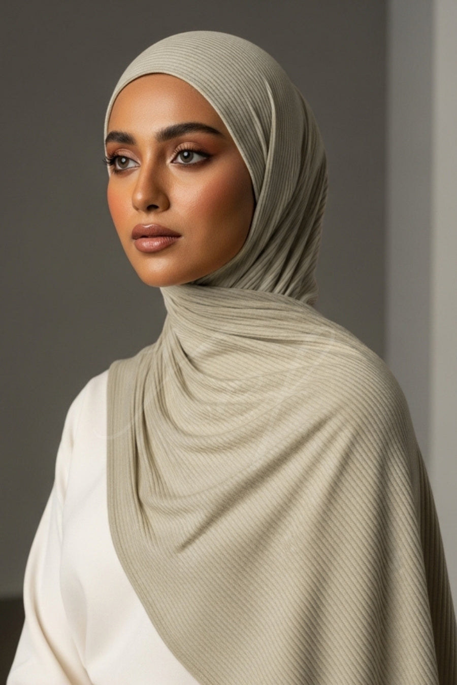 Textured Jersey - Beige