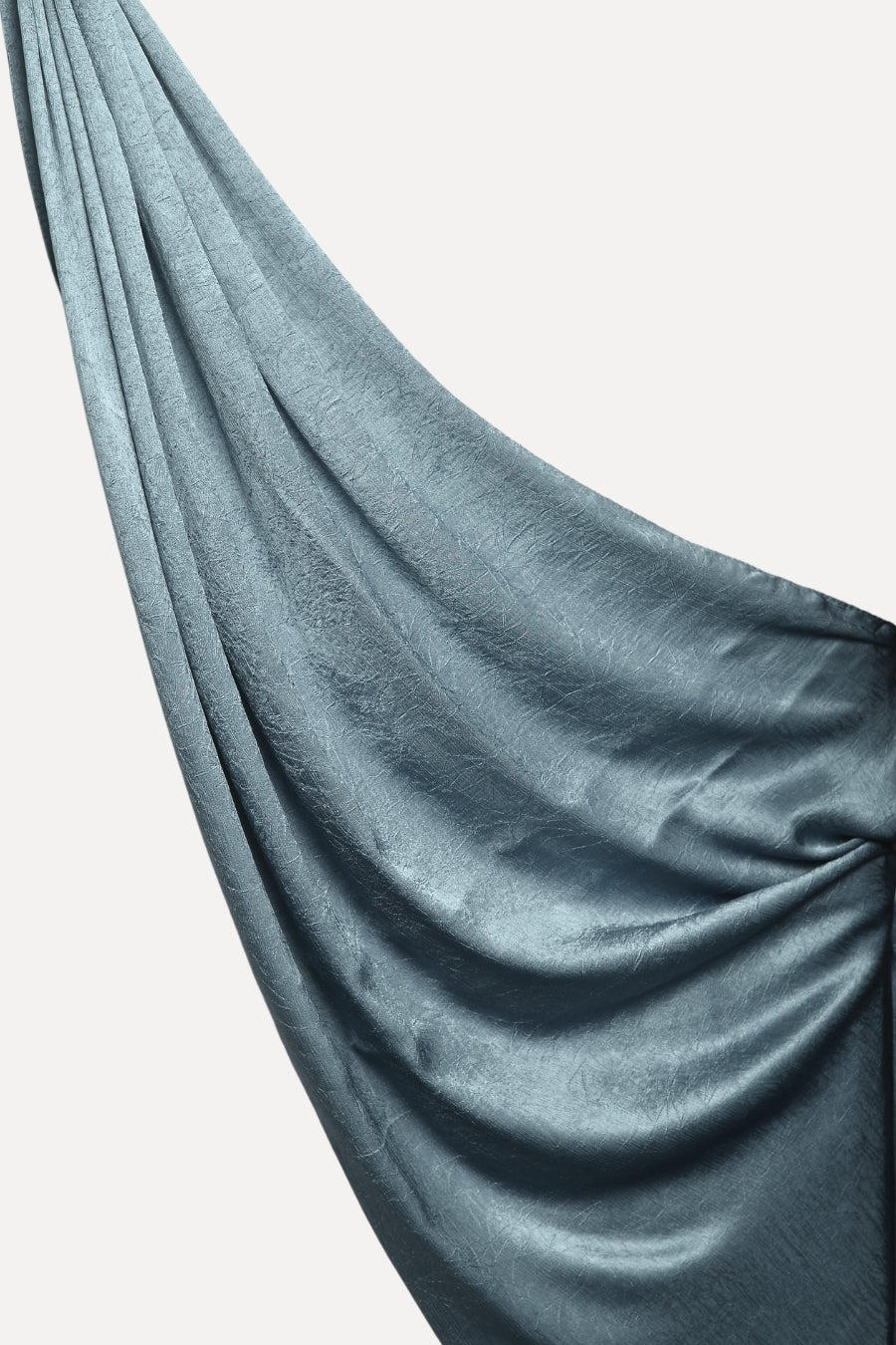 Crepe Textured Chiffon - Charcoal