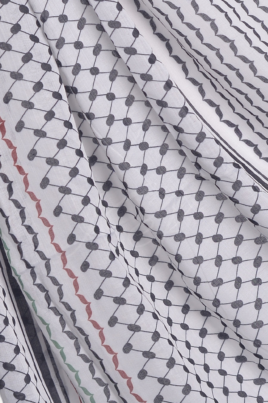 Printed Modal - Charcoal ( Keffiyeh )