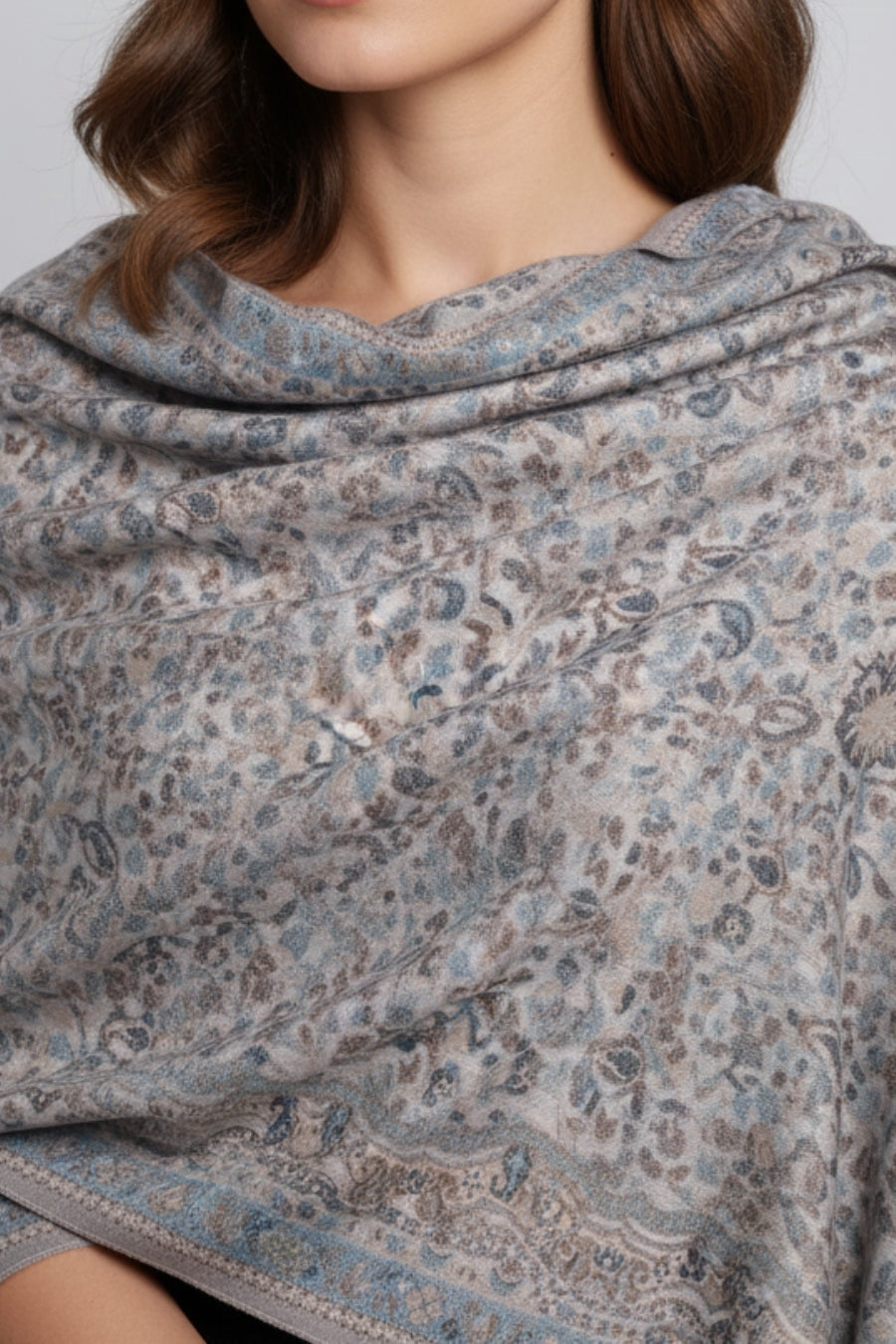Printed Cashmere Twilight Hijab - Charm Drapes