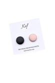 Hijab Magnets - Circle Matte (2 Random Color)