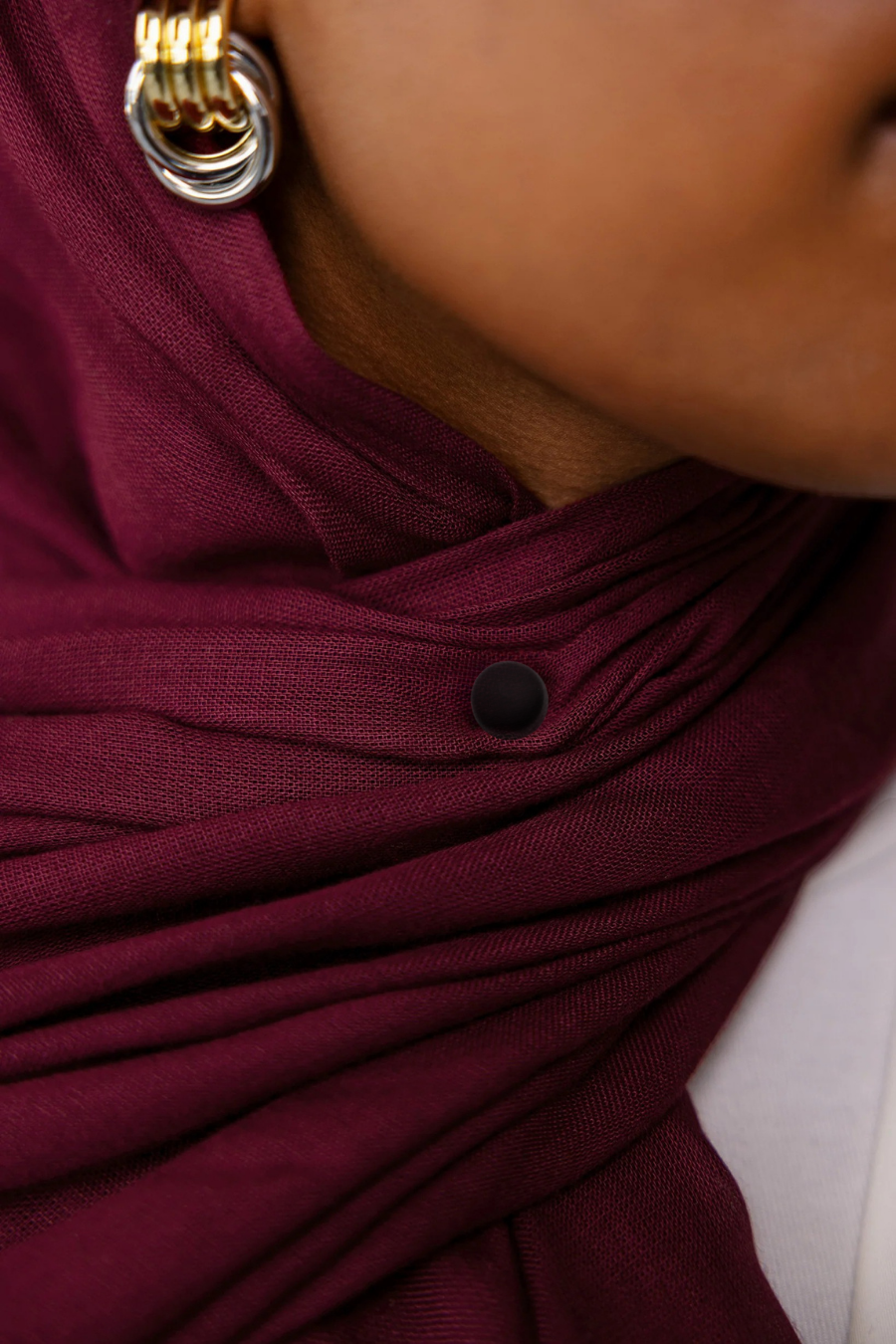 Hijab Magnets - Circle Matte (2 Random Color)