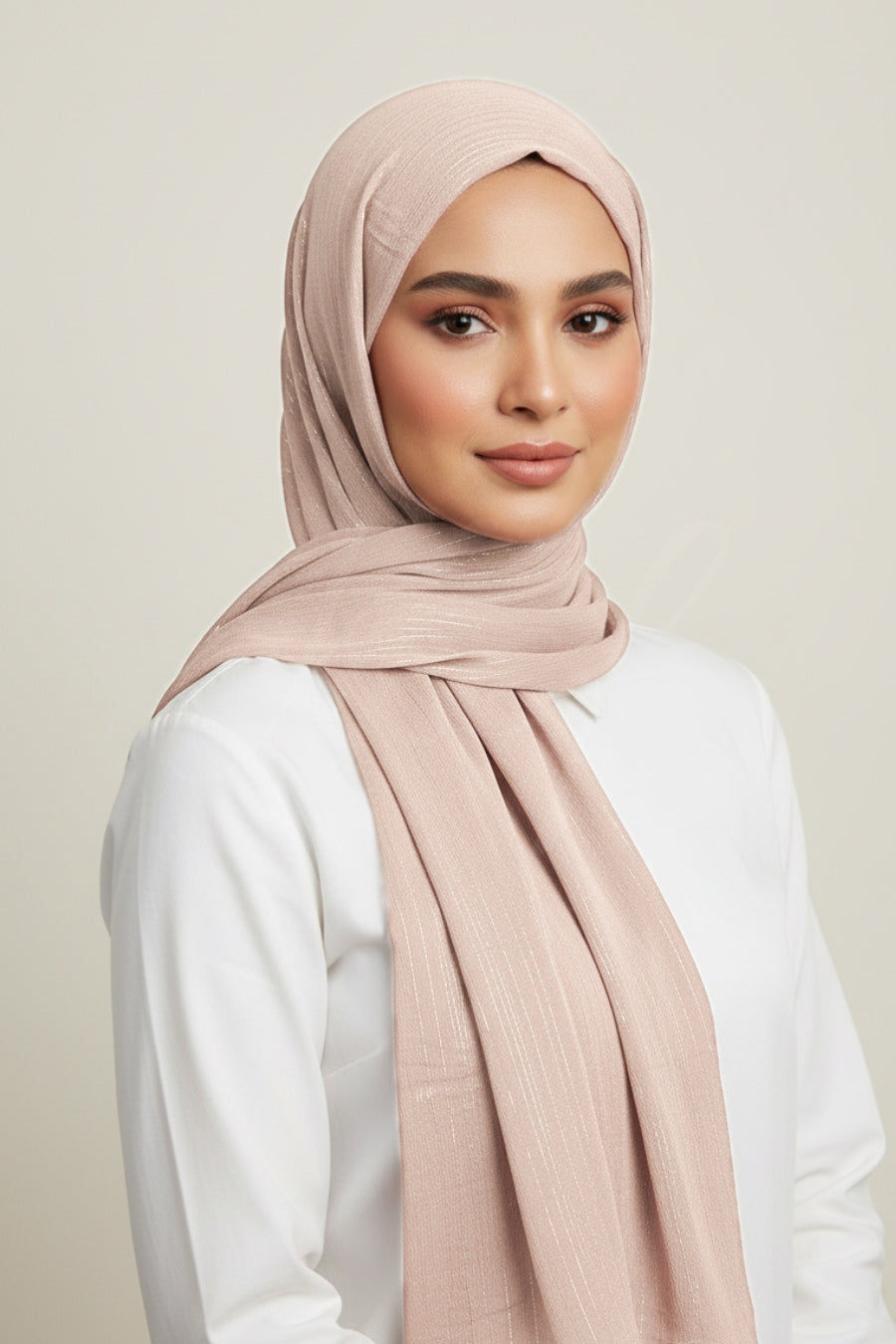 Metallic Chiffon - Crepe