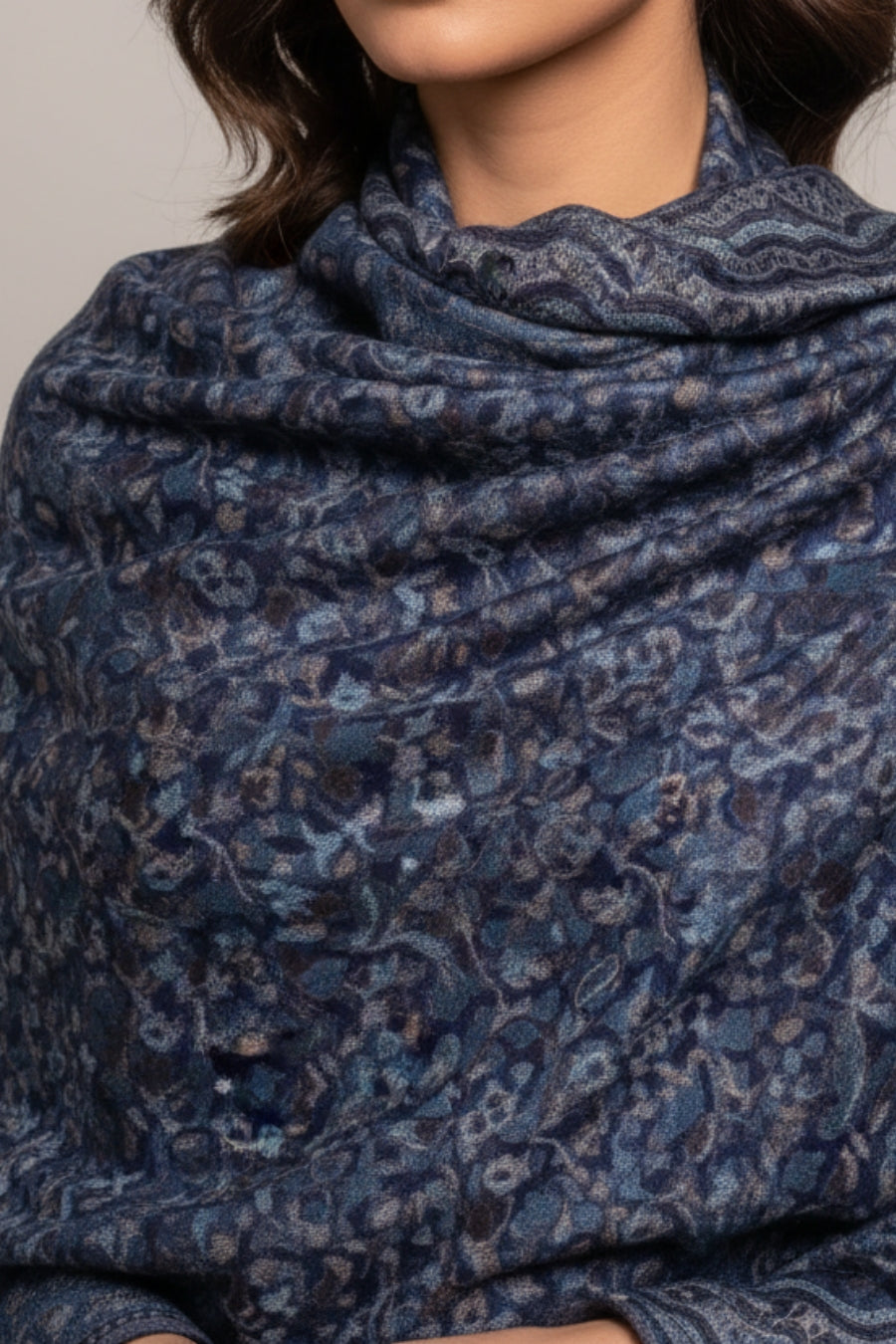 Printed Cashmere Twilight Hijab - Dream Weave