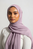 Georgette Hijab - Periwinkle