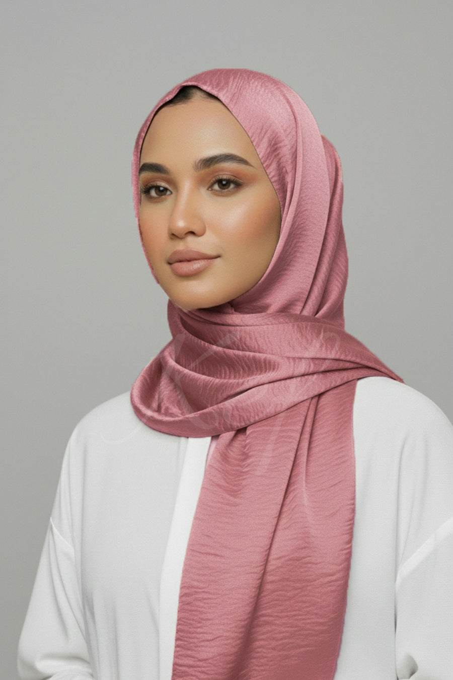 Crepe Textured Chiffon - Rose