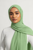Georgette Hijab - Sage