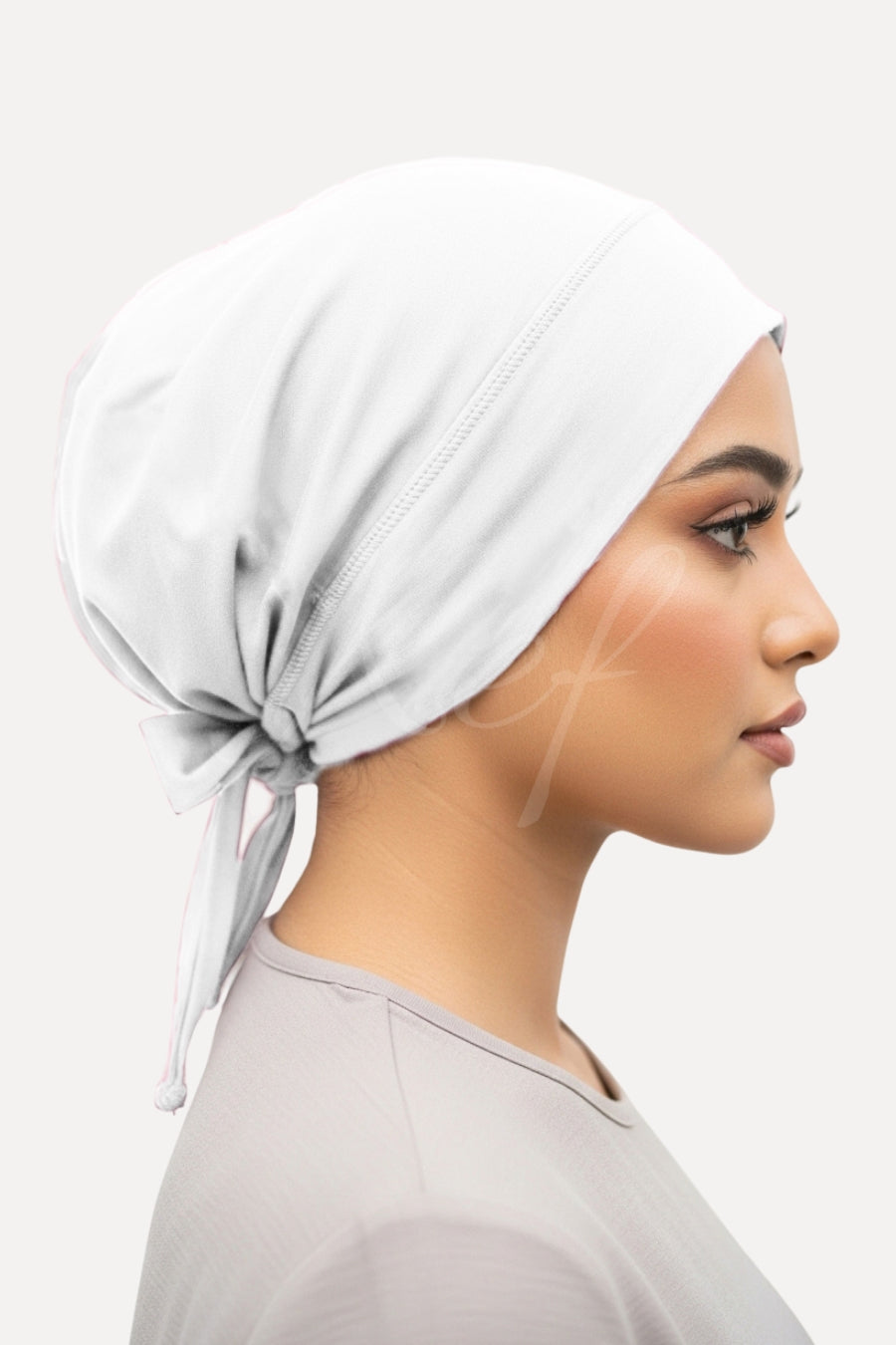 Full Coverage Underscarves - White